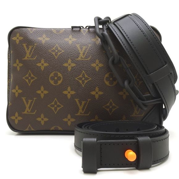 Louis Vuitton Handbags - Louis Vuitton Monogram Front Bag Noir Diagonal Body Bag